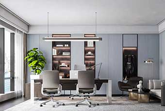 福州轻奢风格-书房