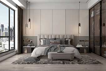 福州现代风格-卧室