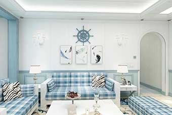福州地中海风格-客厅