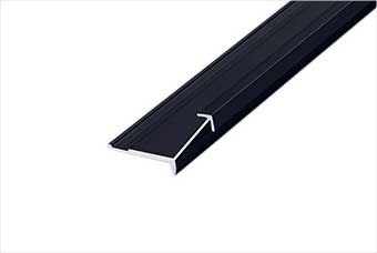 福州航空纤维墙咔铝合金阳角线（哑黑氧化）