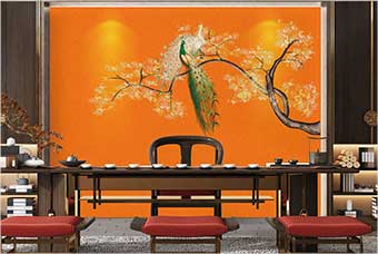 福州森佰汇航空纤维墙咔（春花秋月）