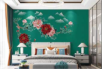 福州森佰汇航空纤维墙咔（爱情花语）